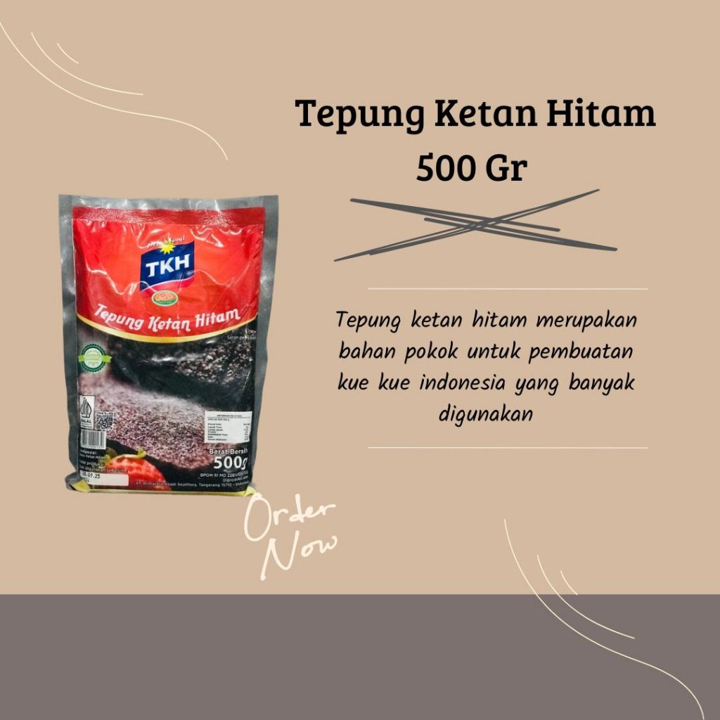

TEPUNG KETAN HITAM 500G