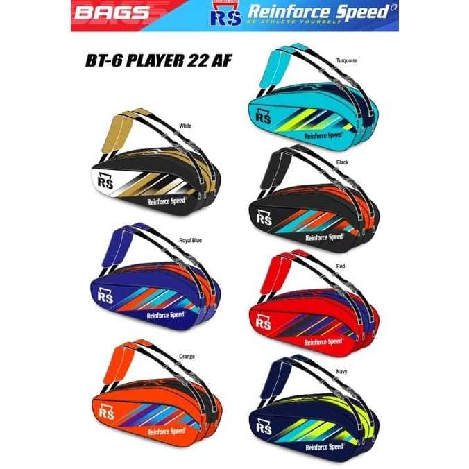 Tas Badminton RS BT6 Player 22 AF Ransel Jinjing Original