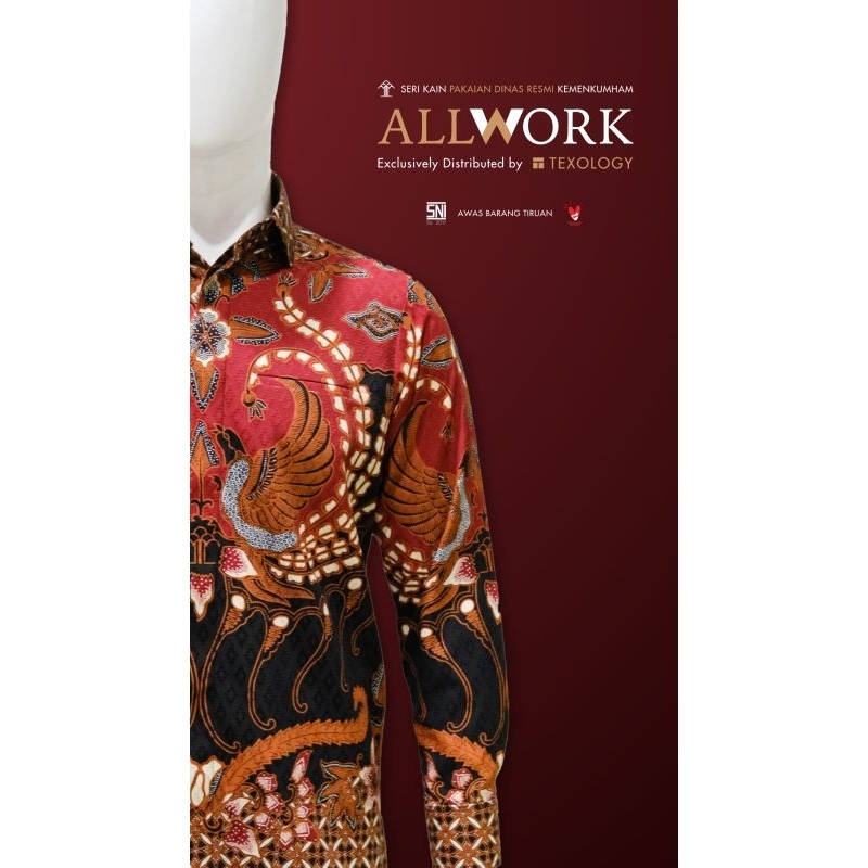 Pakaian Dinas Batik Kemenkumham