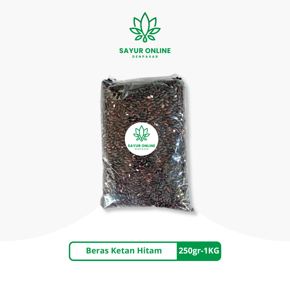 

Beras Ketan Hitam 250gr-1KG - Sayur Online Denpasar