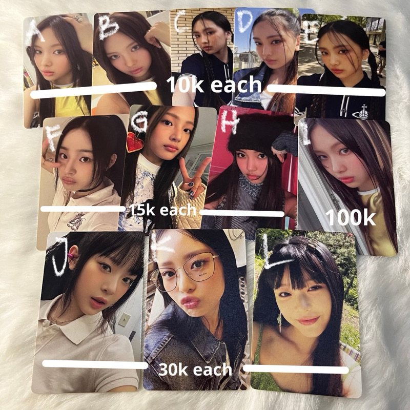 

NEWJEANS OFFICIAL PHOTOCARD (ubah ke id express)