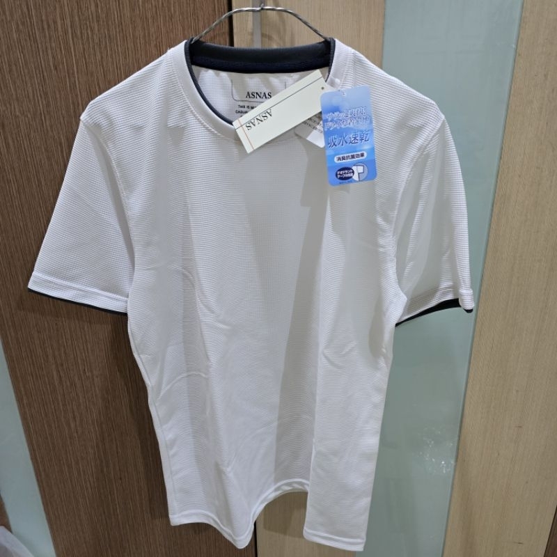KAOS PUTIH POLOS BEREMBOSS MADE IN JAPAN☆NEW HANDCARRYJAPAN