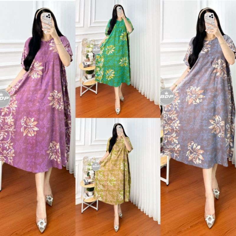 Daster Wanita LD 130 Lowo Cap Kekinian Murmer