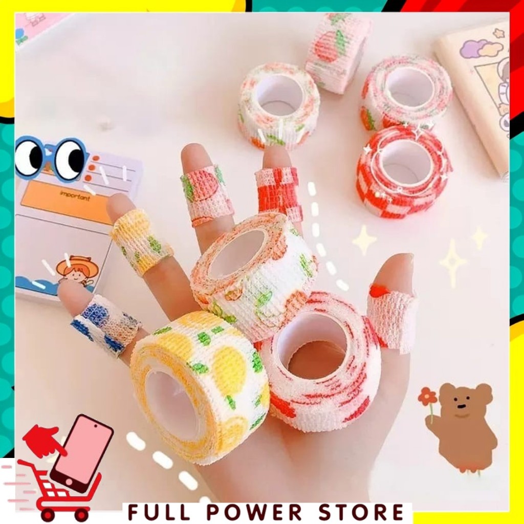 

FPS Finger Tape Wrist Tape Protective Perban Pelindung Jari Tangan Pembalut Jari Sport Tape Warna Warni Pita Perekat Jari Untuk Menulis Anti Kapalan