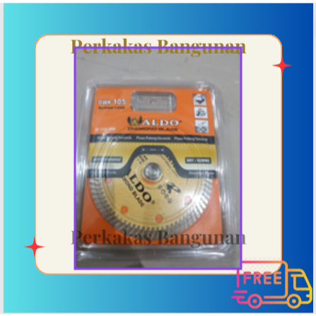 Diamond Wheel ALDO DWK 105 Super Tipis / Mata Gerinda Potong Keramik