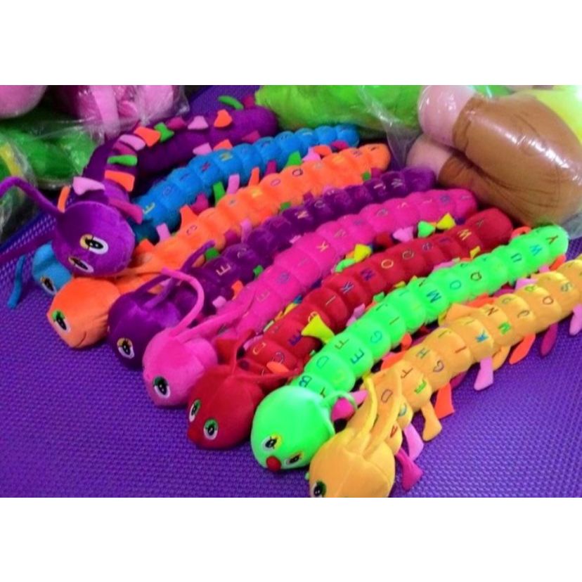 ULIL XL/Bantal Ulat/Boneka Ulat/Boneka Untuk Mobil