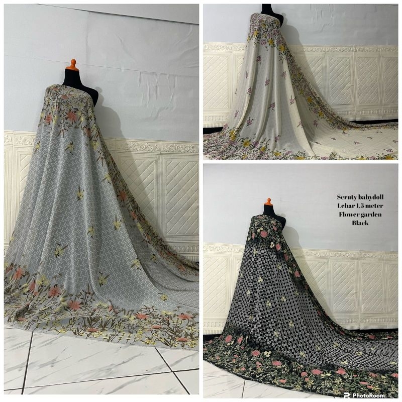 Terbaru | kain ceruty babydoll|kain seruty babydoll motif |kain ceruty motif etnik |kain seruty moti