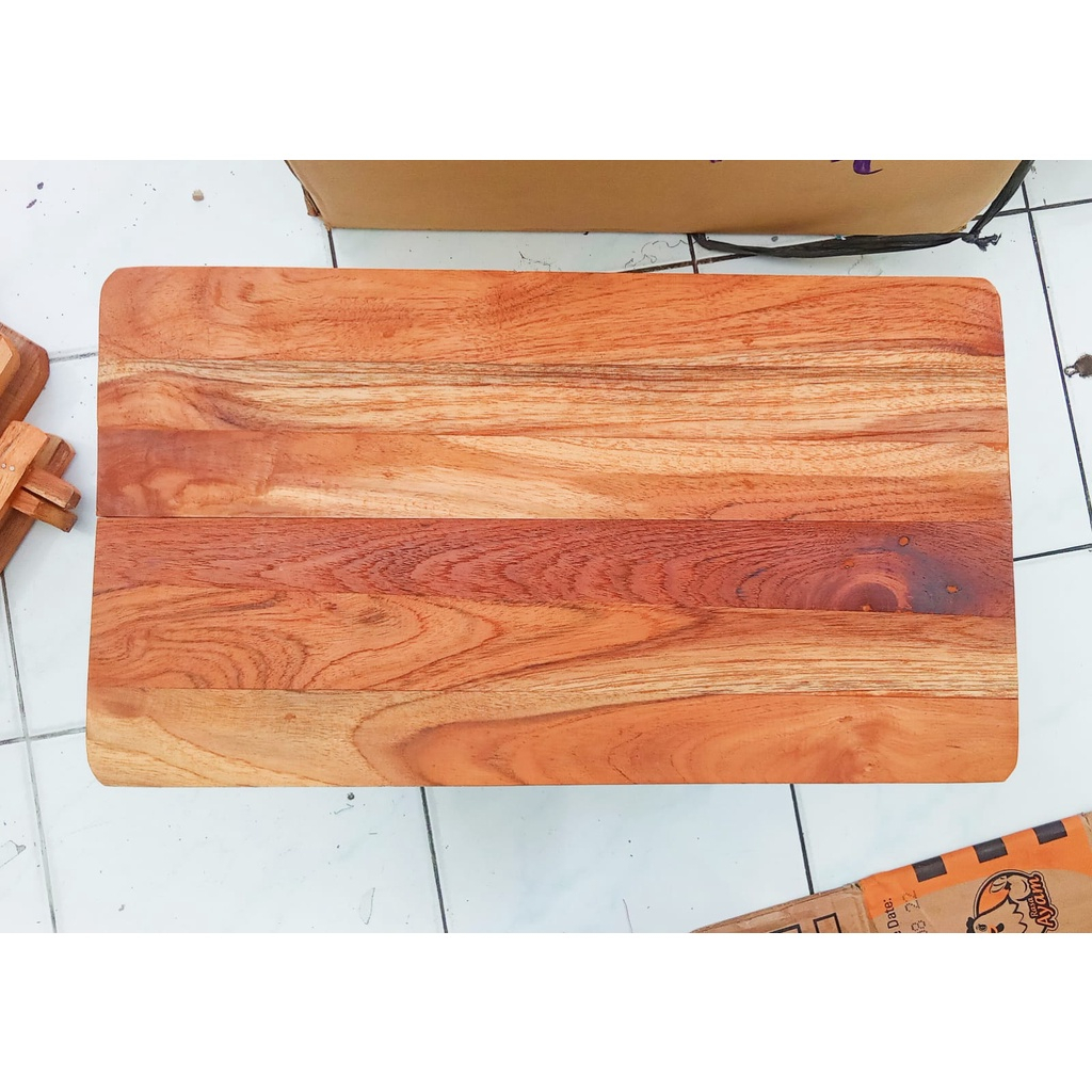 Meja Belajar / Meja Lipat Kayu Jati Besar 30 x 50