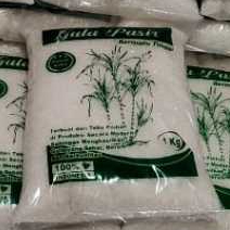 

Gula pasir kristal putih lokal premium 1kg