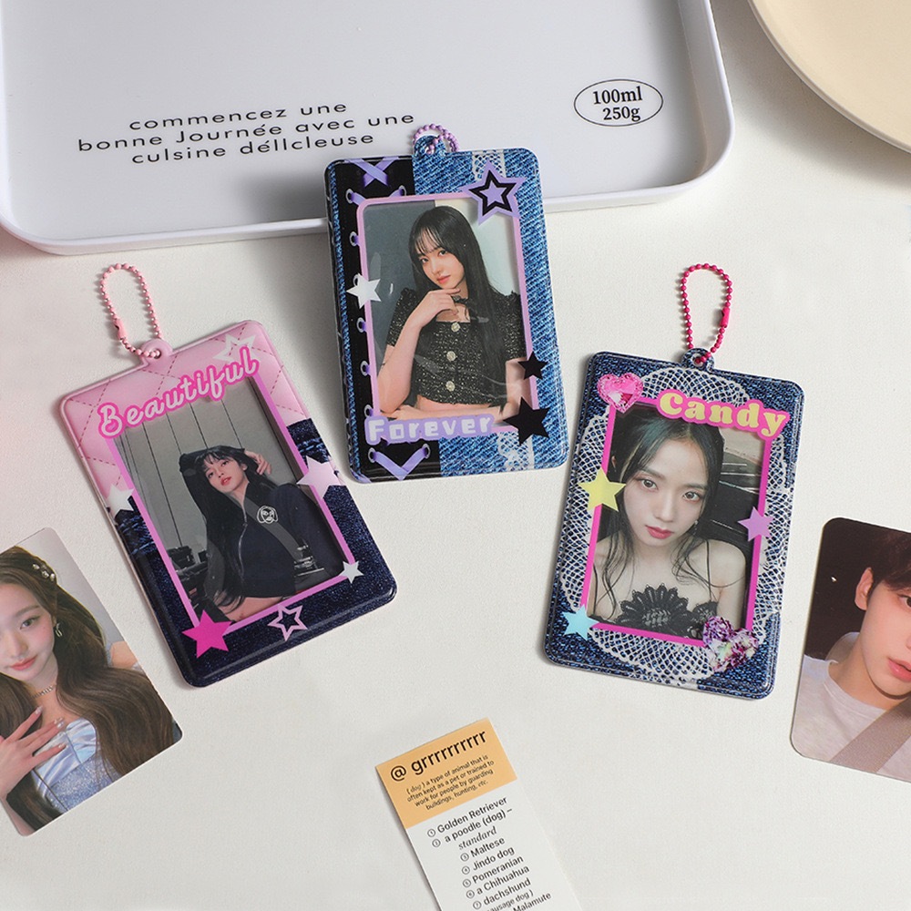 

ID Card holder KOREAN HOLDER gantungan KPOP Transparent Holder