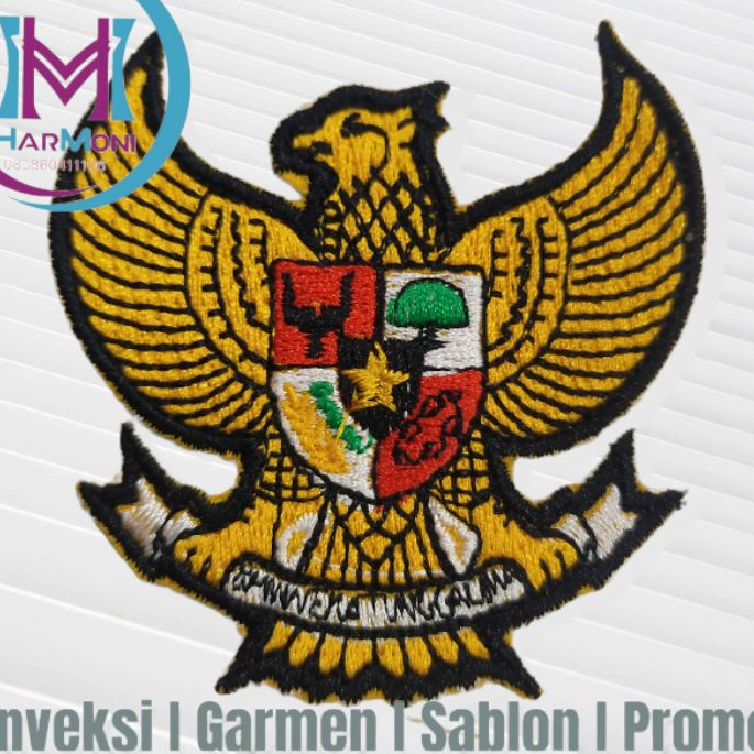 COD / BET GARUDA / PATCH / BET GARUDA / BEDGE / EMBLEM / ATRIBUT / LOGO / BORDIRAN GARUDA