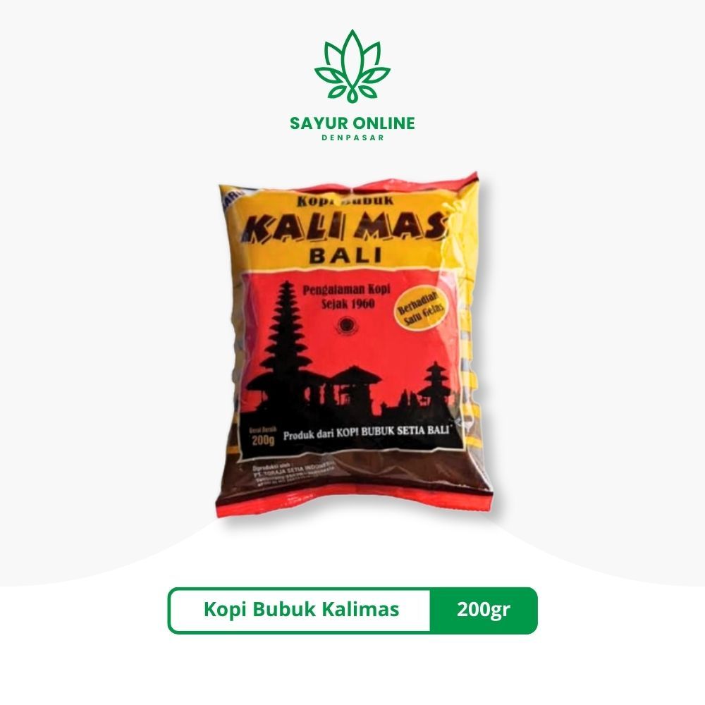 

Kopi Bubuk Kalimas 200gr - Sayur Online Denpasar