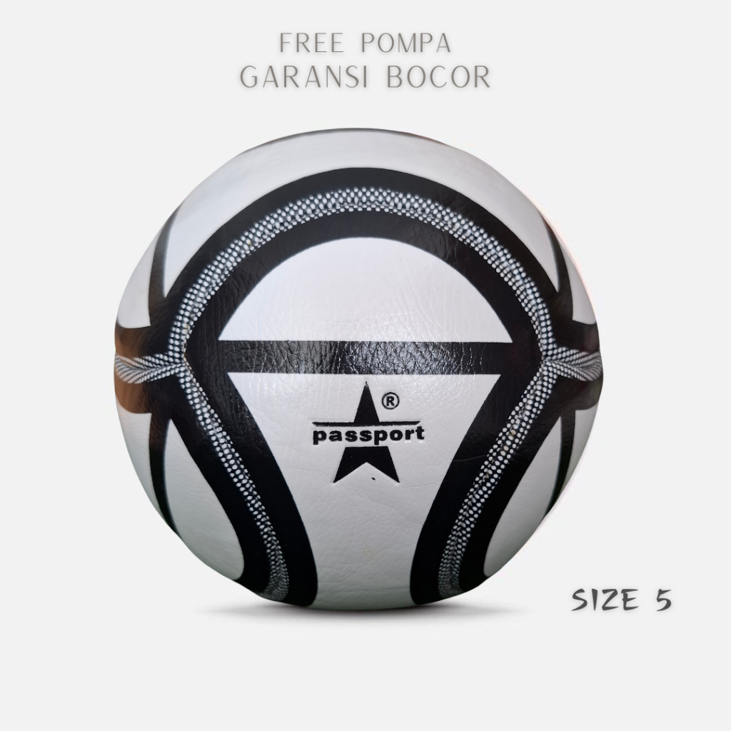 PASSPORT bola sepak bola original paspor pasport padova size 5 untuk kompetisi bola kaki no 5 ori as