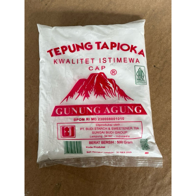 

tapioka gunung agung