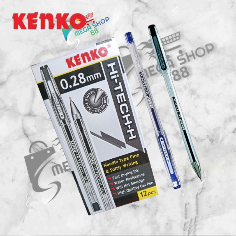 

Kenko Gel Pen Hi-Tech 0.28 mm | @Harga=1Pcs