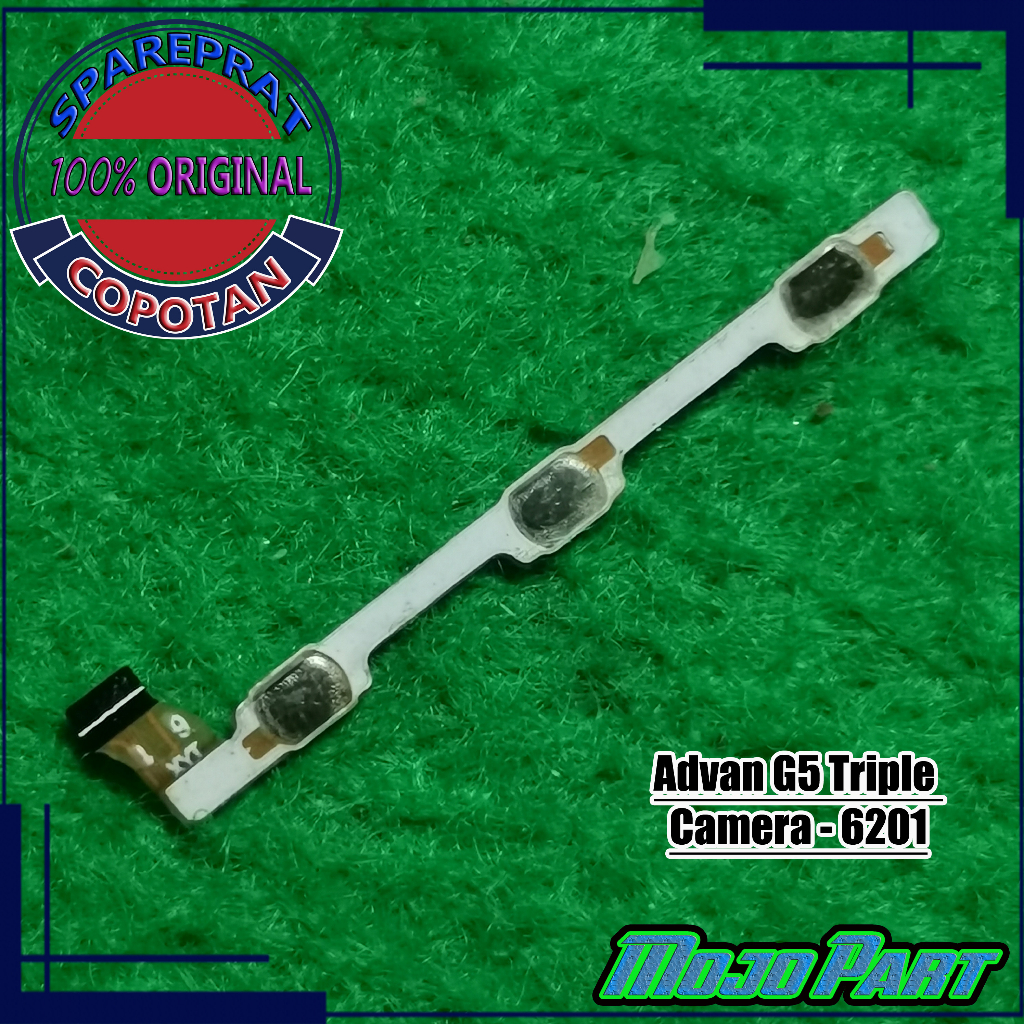 Advan G5 Triple camera - 6201 fleksibel flexible tombol power on off dan volume copotan