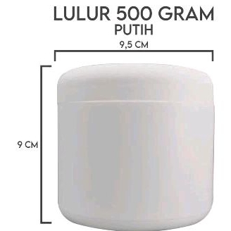 POT LULUR /pot crem 500GRAM