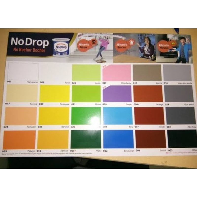 No Drop 4 kg all warna ada