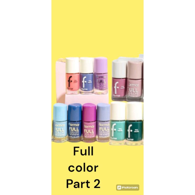 Flormar Kutek halal Full Color FC17-FC18-FC19-FC20-FC22-FC23-FC24-FC25-FC26-FC27-FC28-FC29-FC30-FC31