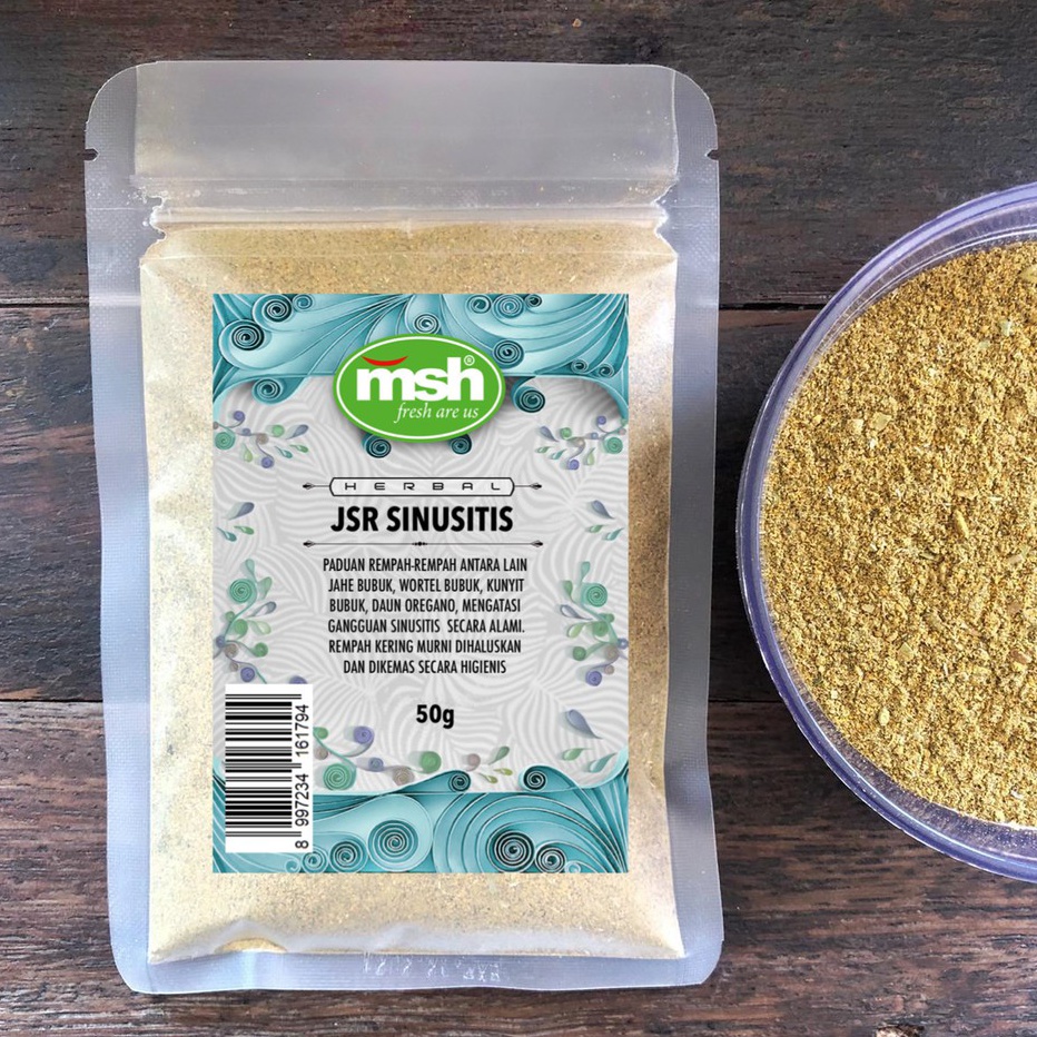 

Stok terbaru MSH JSR Sinusitis 5 g