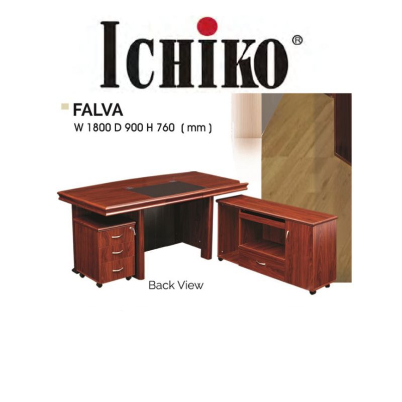 MEJA KANTOR DIREKTUR ICHIKO FALVA WOOD EXCLUSIVE MEJA KERJA MEJA KANTOR DIREKSI