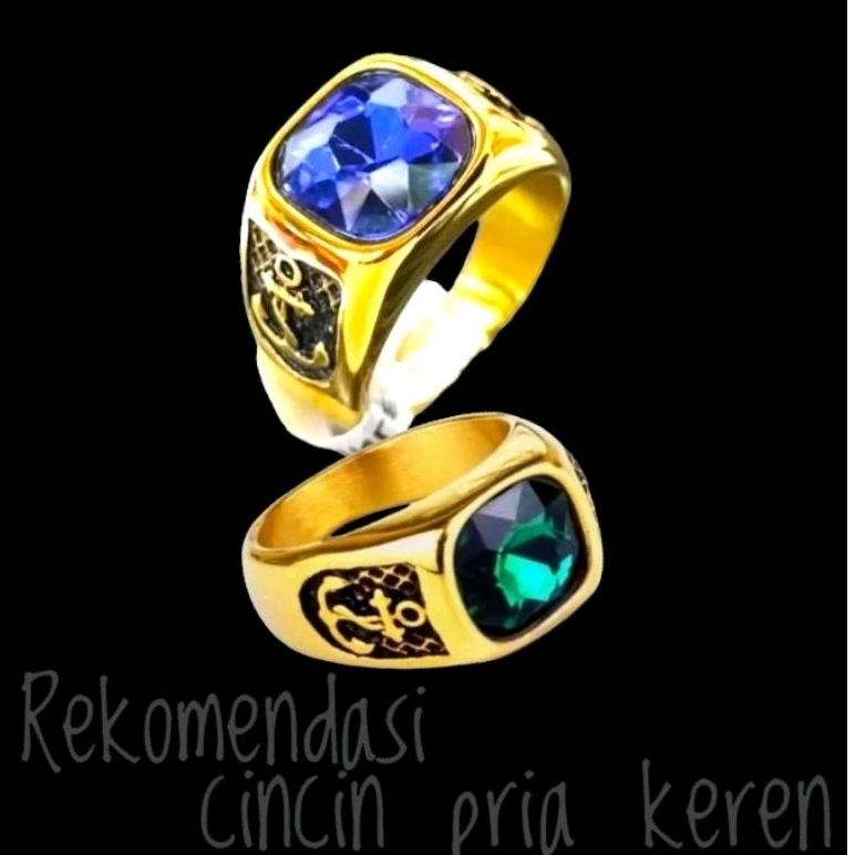 Cincin Titanium Super / Cincin Pria Keren 2024