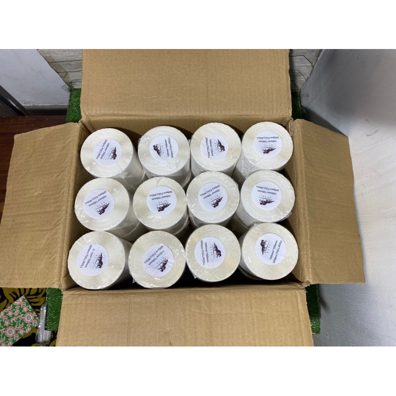 

KERTAS THERMAL / LABEL STIKER THERMAL / BARCODE ISI 500/ROLL UKURAN 100 X 100