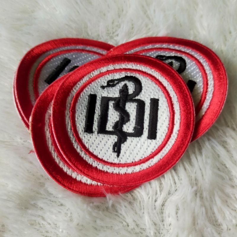logo emblem IDI bordir/LOGO IKATAN DOKTER INDONESIA BORDIR