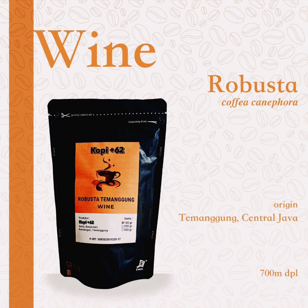 

Kopi Robusta Wine Temanggung