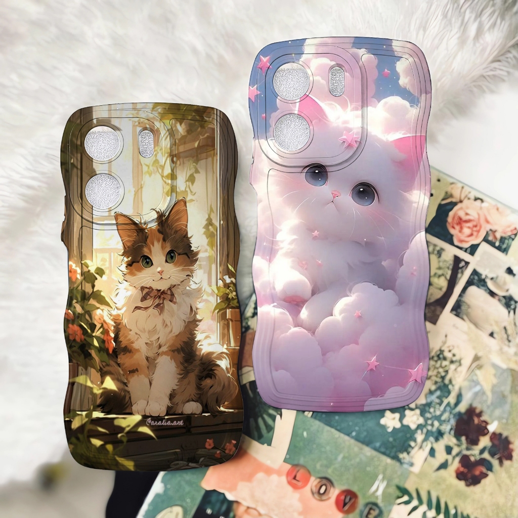 CGV-07 CASE VIVO Y03 2024 Softcase GELOMBANG Casing Vivo Y17s Pelindung Kamera