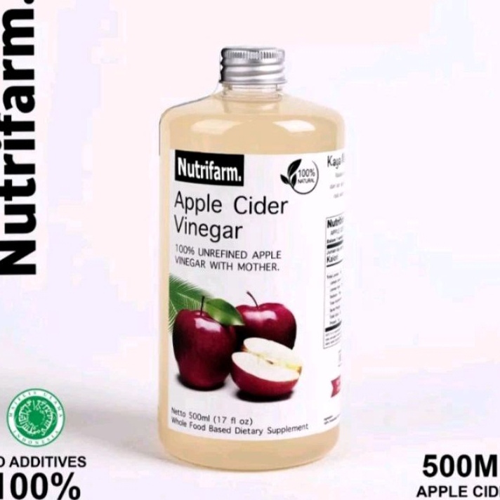

XC26619 CUKA APEL ORIGINAL 5ML APPLE CIDER VINEGAR CUKA SARI