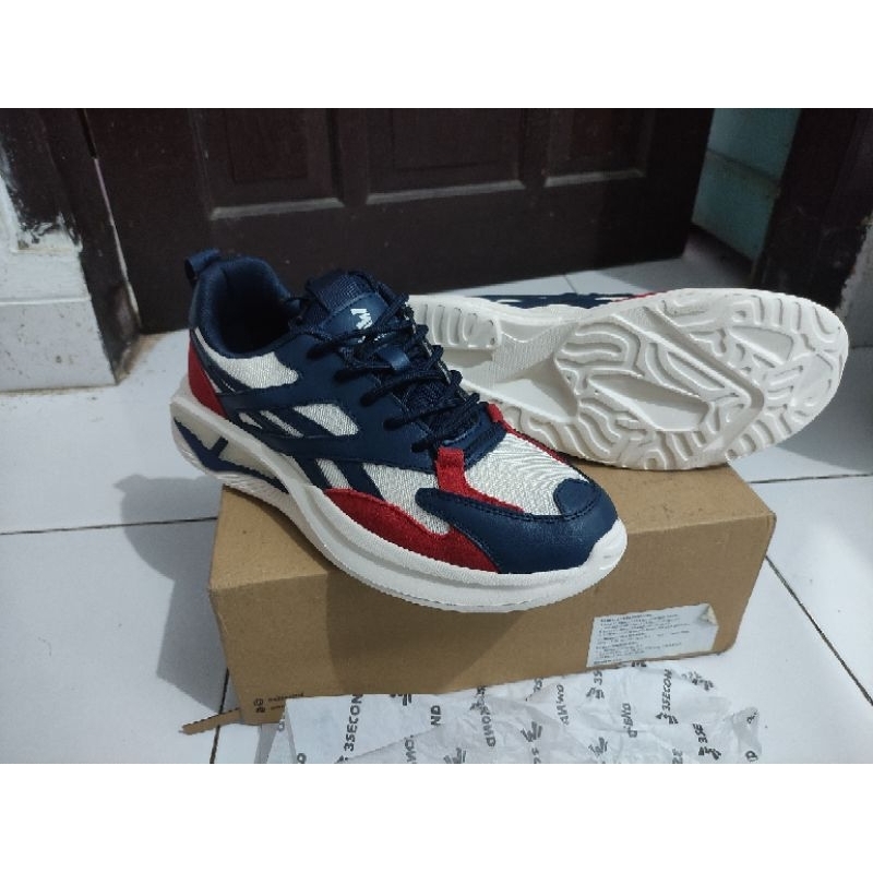 SEPATU SNEAKERS PRIA TERBARU 3SECOND 100%ORIGINAL