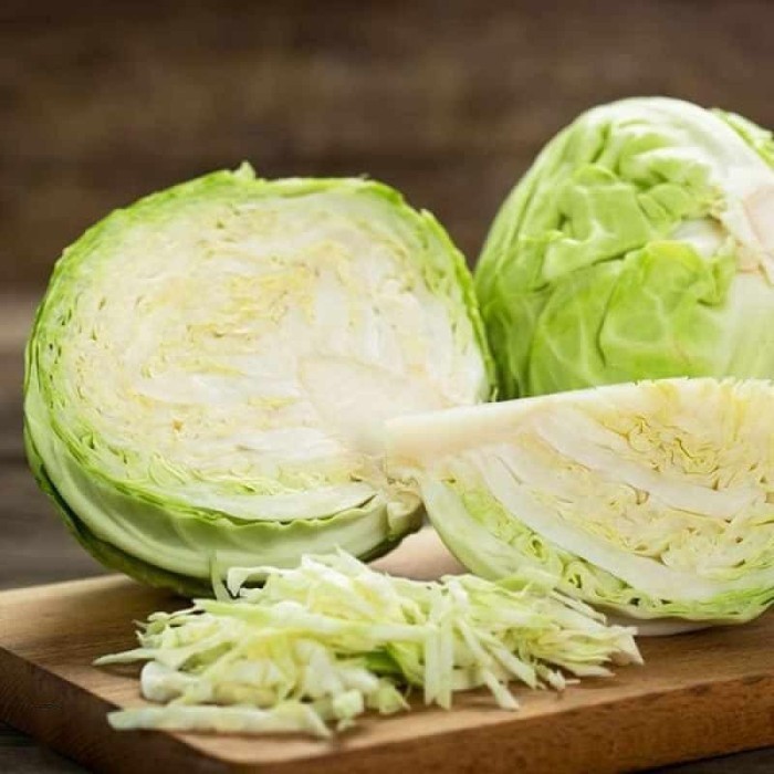 

Sayur Segar Kol Kubis Putih White Cabbage 500 gr