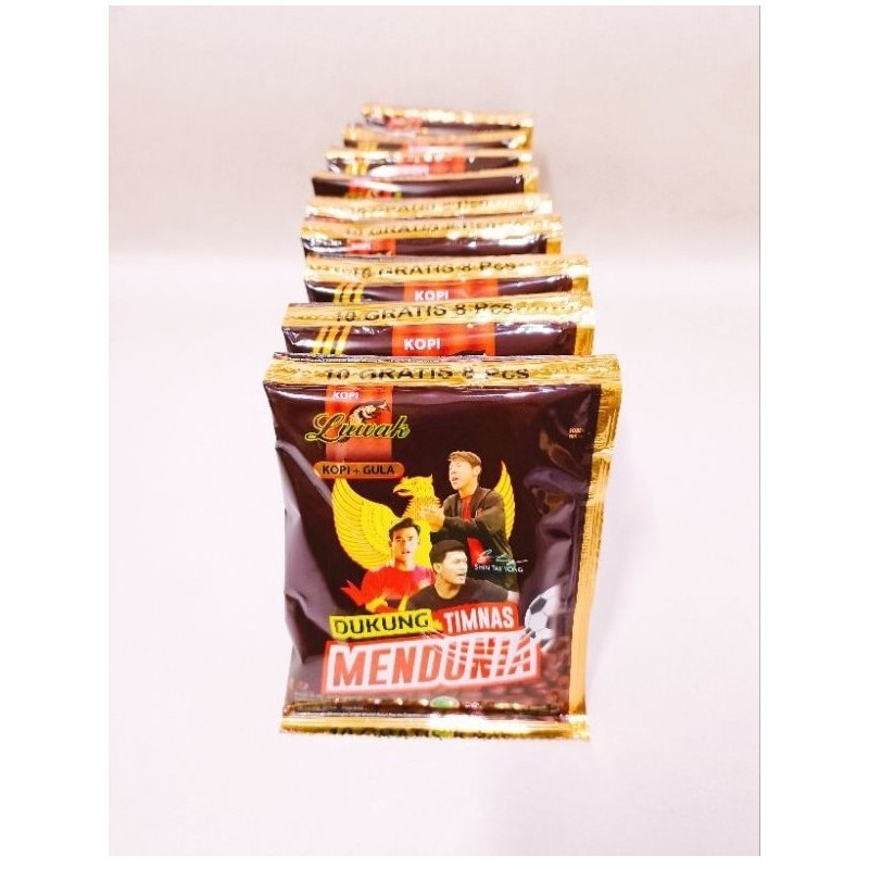 

Kopi Luwak Gula Kopi Black Coffie 10x25gr Free 6 pcs