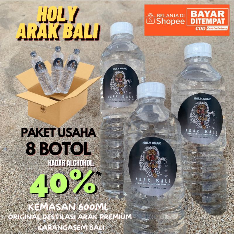 

[BEST SELLER] Paket 8 Botol Jamu Tradisional Bali 2 - Bersegel Kemasan Full 600mL