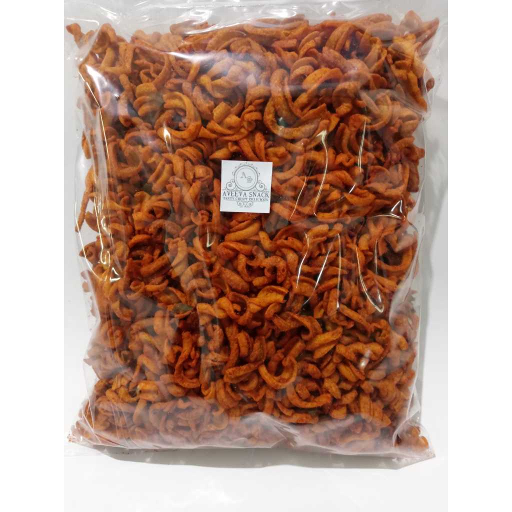 

Makaroni Spiral Bantat Pedas Daun Jeruk 1 KG Kiloan Makaroni Keriting Pedas Daun Jeruk