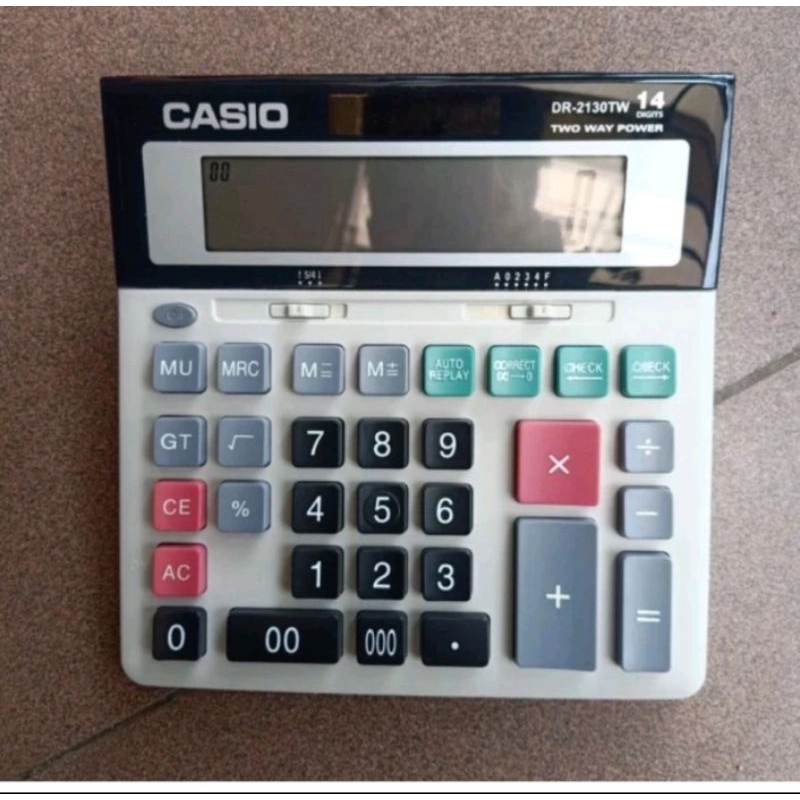 

KALKULATOR CASIO DR - 2130 TW 14 DIGIT