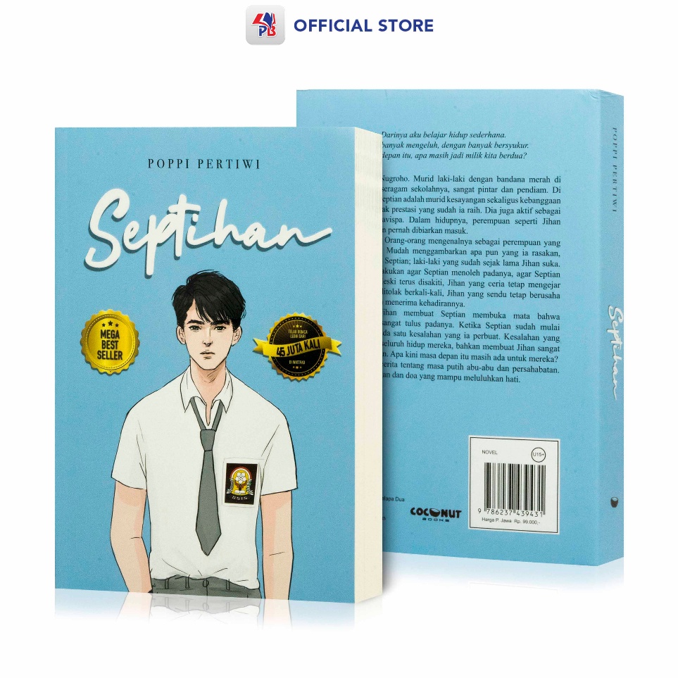 Buku Novel Wattpad Novel Septihan Original By Poppi Pertiwi ART A5D4