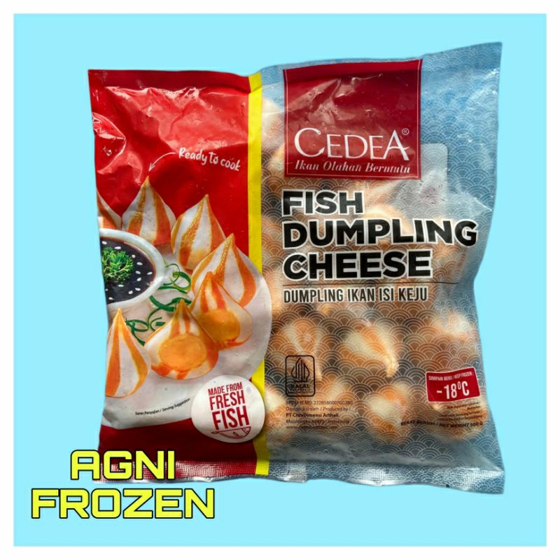 

CEDEA Fish Dumpling Cheese 500 Gram Dumpling Keju