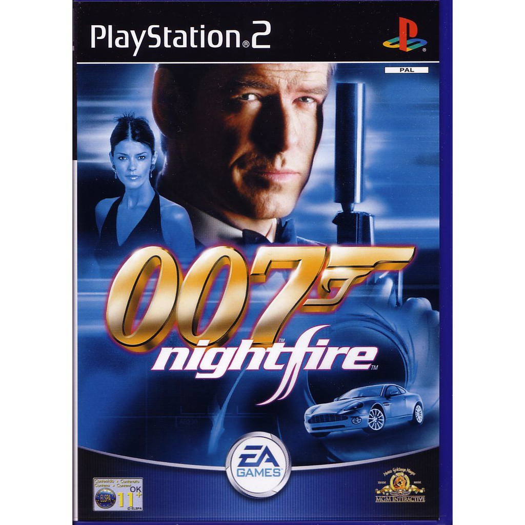 Kaset DVD Game PS2 007 Nightfire