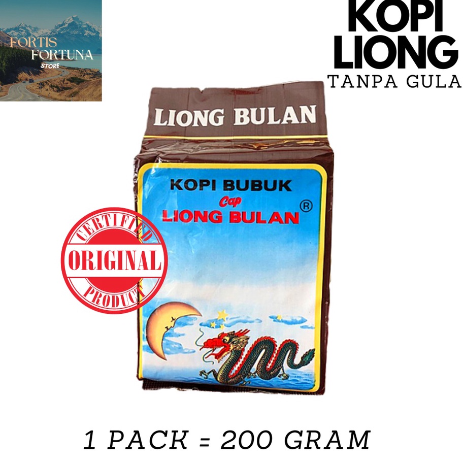 

C6369 Kopi Liong Tanpa Gula 2gr Khas Bogor