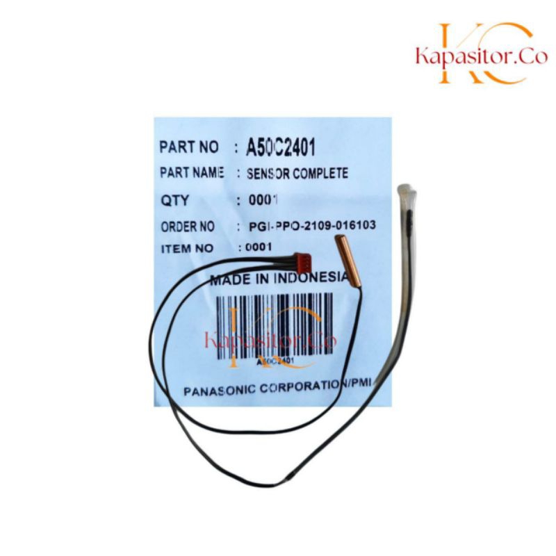 termistor ac panasonic 1/2pk 3/4pk 1pk 0.5pk sensor suhu dingin ac split panasonic termis ac panason
