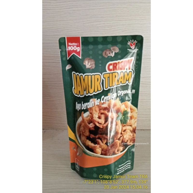 

CRISPY JAMUR TIRAM ORIGINAL DAUN JERUK