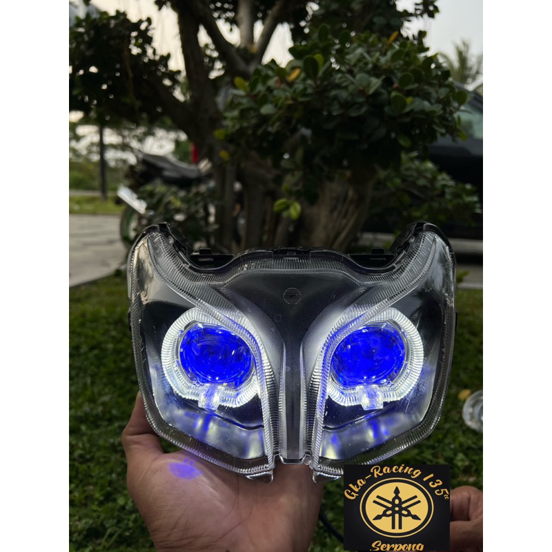 Lampu depan jupiter z1 biled biled