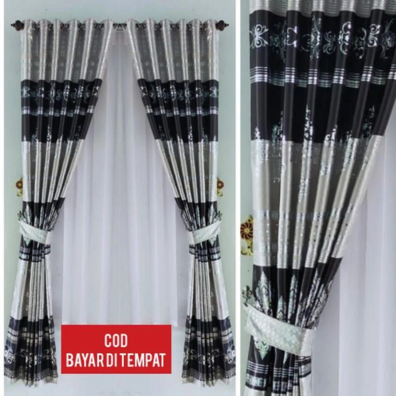 Gorden Blackout motif Nisa Gorden Blackout Minimalis Gorden Mewah Gorden  Aestetik