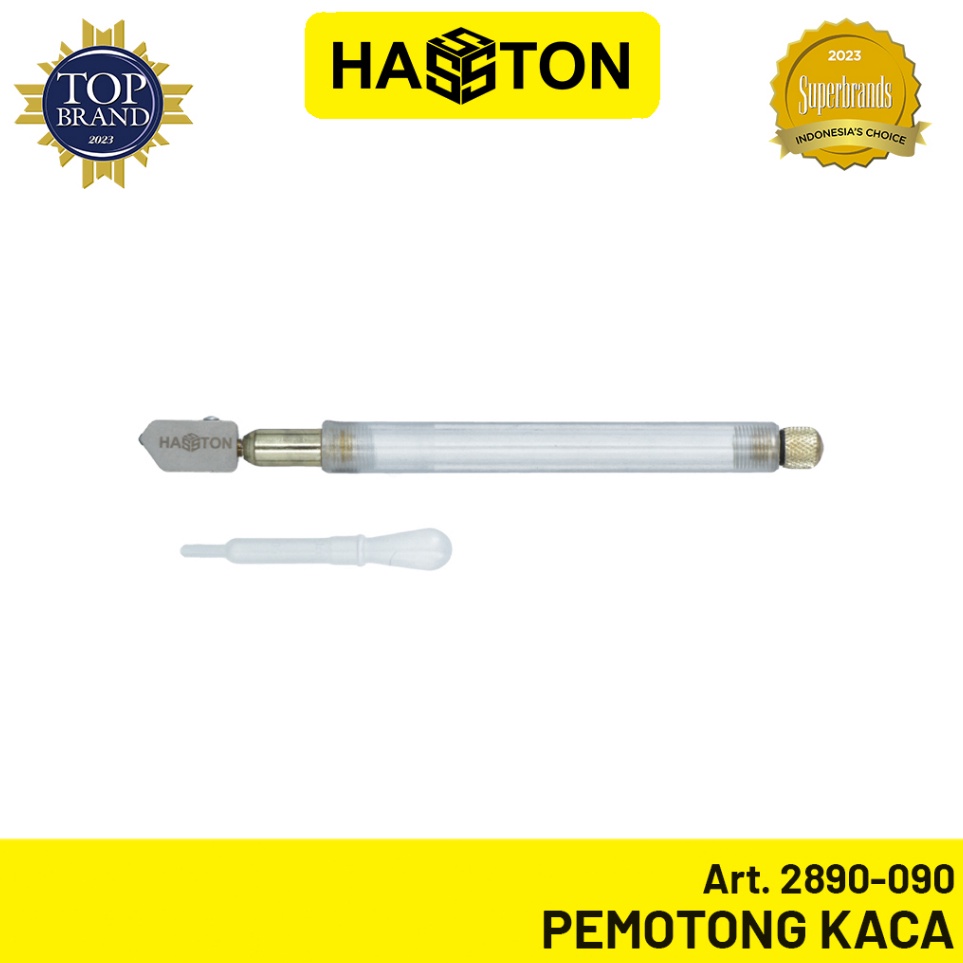 

Hasston Pisau Pemotong Kaca Rolling Glass Cutter 2899 ART D7H9