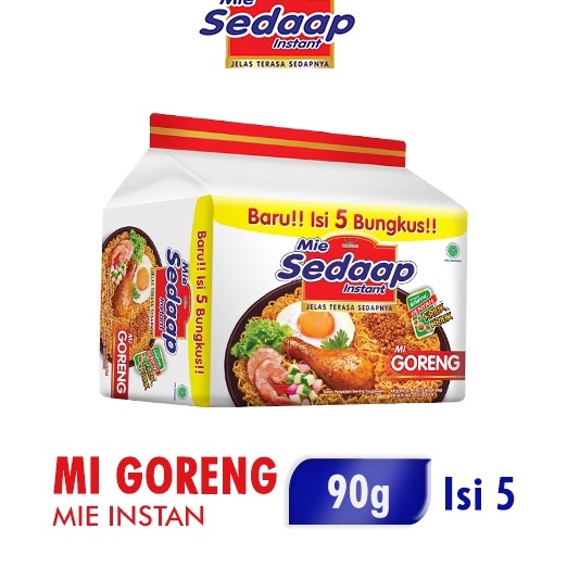 

Free Ongkir Sedaap Mie Instan Goreng Isi 5 Bag 9 gr