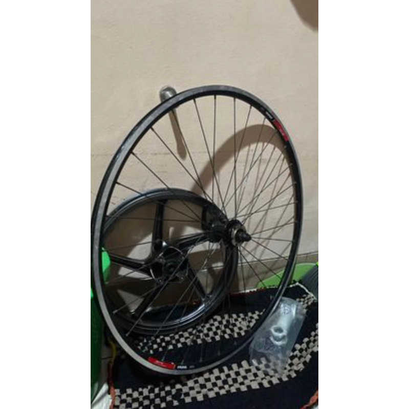 Rims Araya719 700c + bareng jari-jarinya