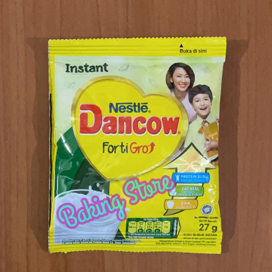 

PROMO SALE Susu Bubuk Dancow Sachet Renceng Susu Bubuk 1x27gr