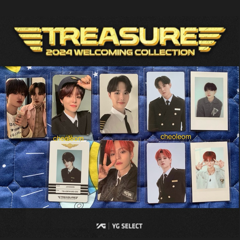 [READY] Sharing Photocard Treasure  Welcoming Collection 2024 - PC Polaroid - POB YG Select - Jihoon